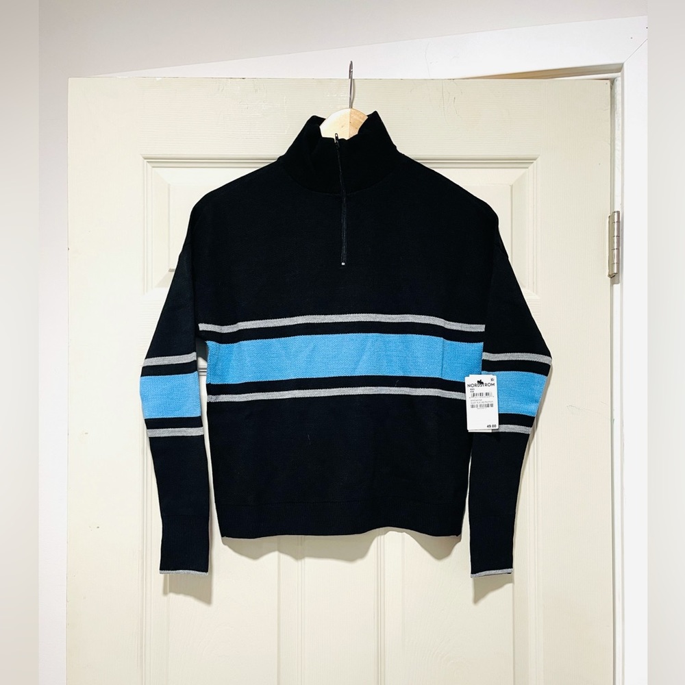 NWT B.P. Color Block Striped Sweater